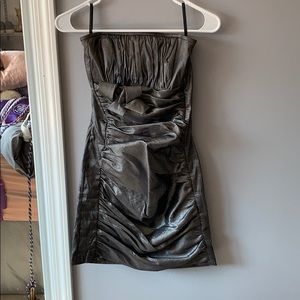 Jessica McClintock Strapless Mini Dress